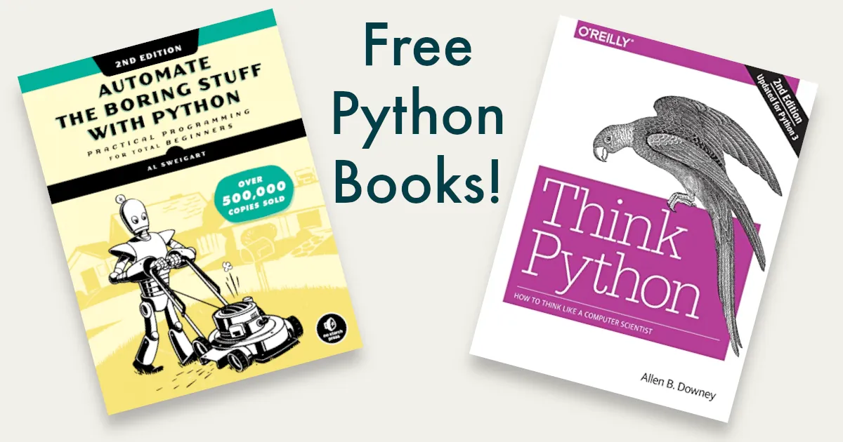 Five Python free books to read